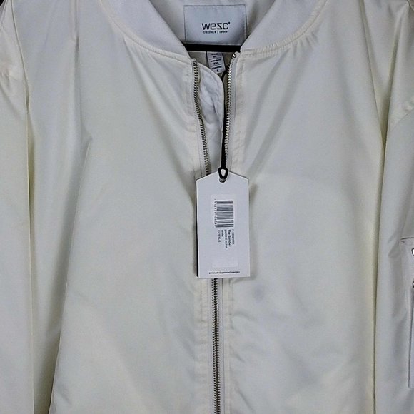 WESC The Bomber White M XL W XXL - Picture 2 of 2